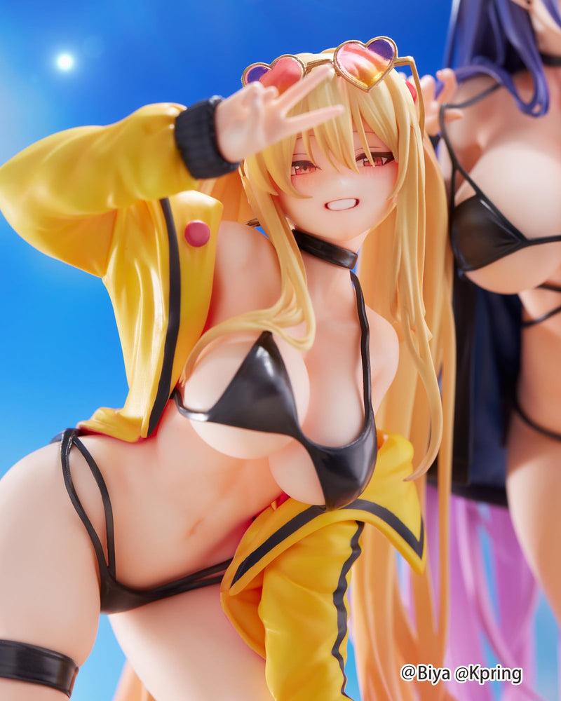 Yuna & Sayuri 1/6 Scale Figure 2 Figure Set with Special Base Illustration by Biya & K Pring