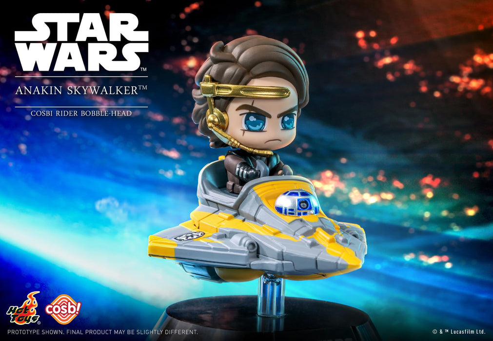 Cosbi Star Wars Collection #037 Anakin Skywalker & Jedi Starfighter (Delta-7B) "Star Wars: The Clone Wars"