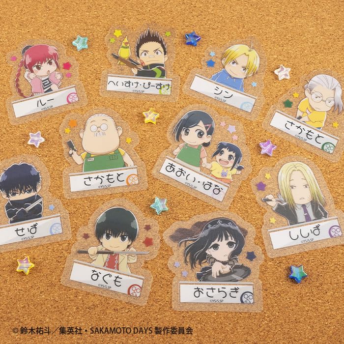 "Sakamoto Days" Double Die-cut Clear Sticker