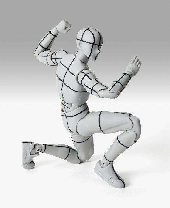 S.H.Figuarts Body-kun -Sports- Edition -Wire Frame- (Gray Color Ver.)