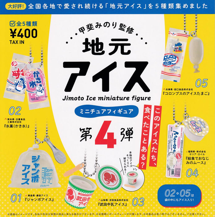 Minori Kai Supervision Jimoto Ice Miniature Figure Vol. 4 (Capsule)