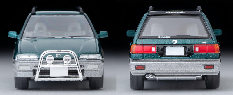 1/64 Scale Tomica Limited Vintage NEO TLV-N293b Honda Civic Shuttle Beagle (Green / Grey) 1994