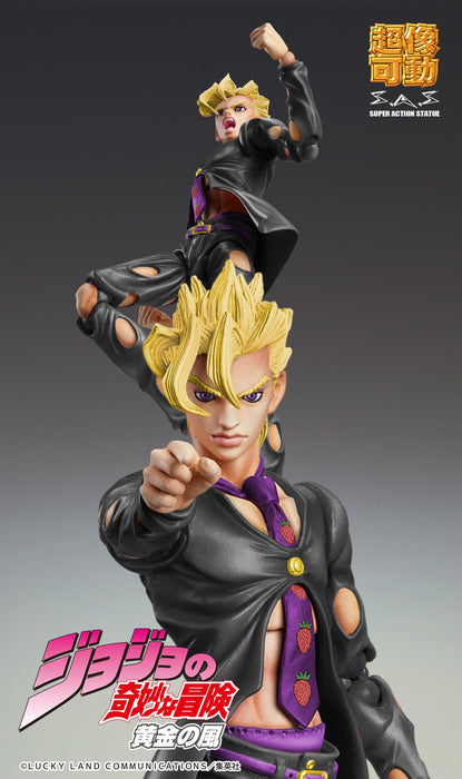 Super Action Statue "JoJo's Bizarre Adventure -Part V-" Pannacotta Fugo Ver. Black