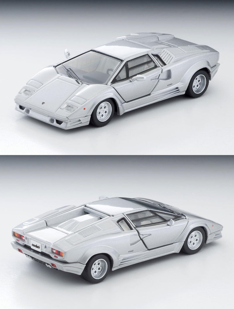 1/64 Scale Tomica Limited Vintage NEO TLV-N Lamborghini Countach 25th Anniversary (Silver)