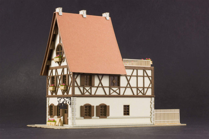 "Gochumon wa Usagi Desu ka??" Anitecture 01 1/150 Scale Paper Kit Rabbit House