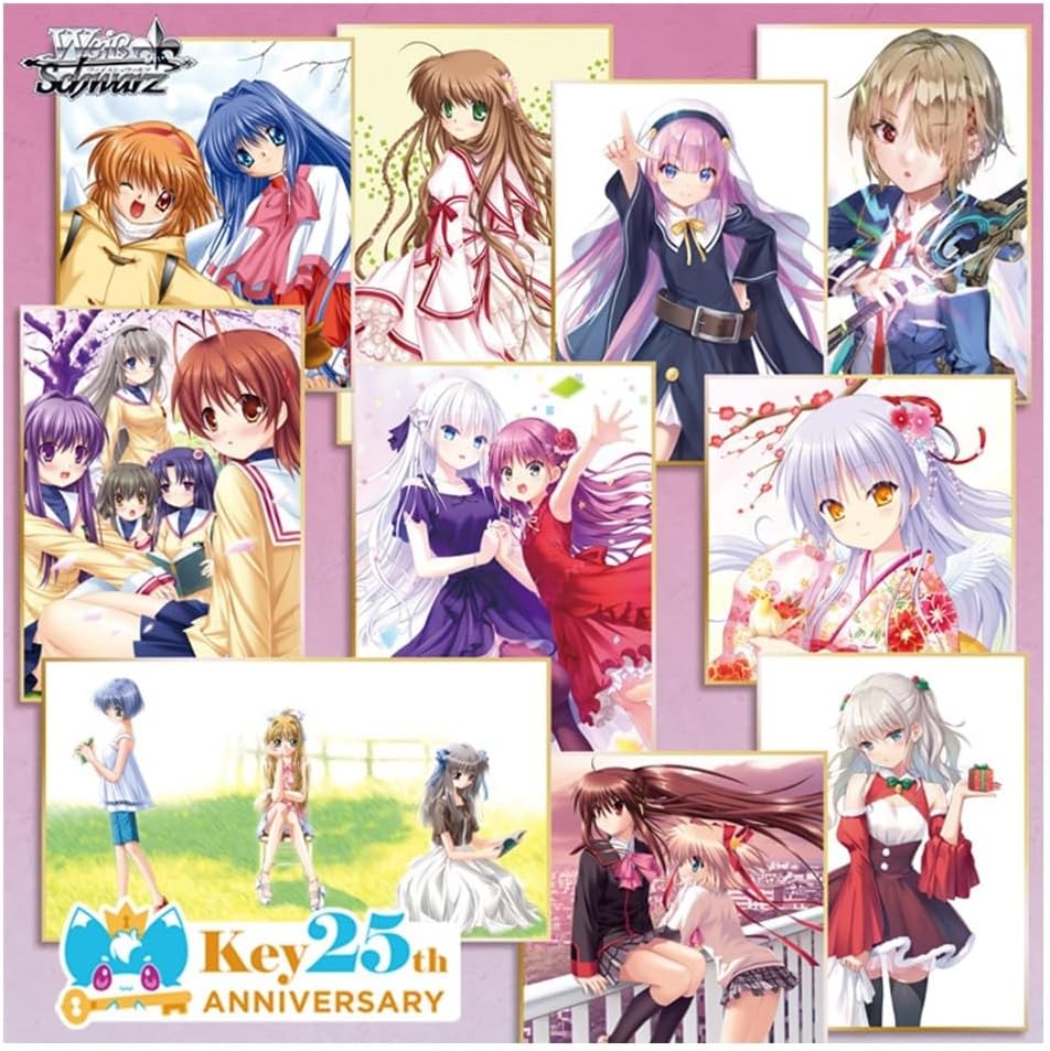 Weiss Schwarz Premium Booster Key 25th Anniversary