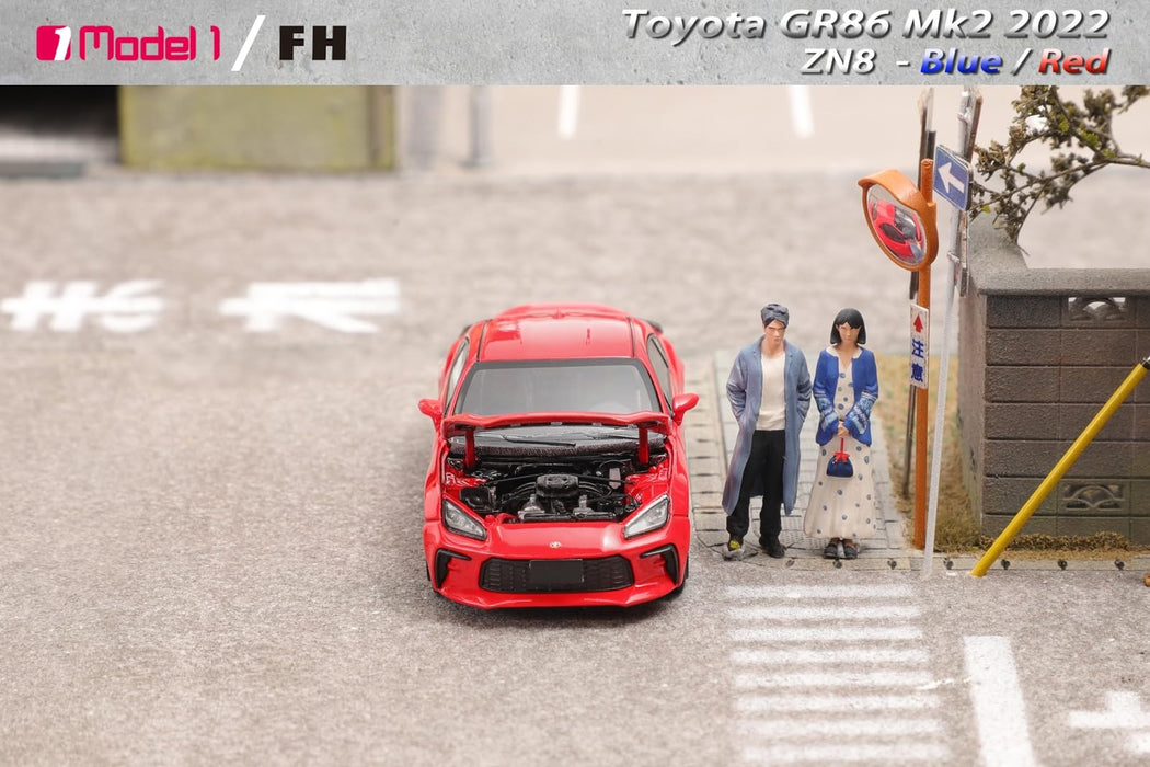 1/64 TOYOTA GR86 MK2 2022 ZN8 - Standard Red