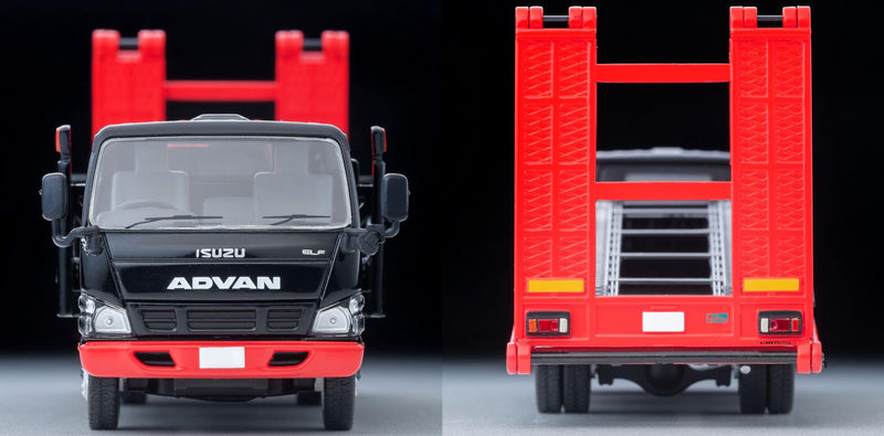 1/64 Scale Tomica Limited Vintage NEO TLV-N191b Isuzu Elf Hanamidai Auto Car Limited Safety Loader Bigwide (ADVAN)