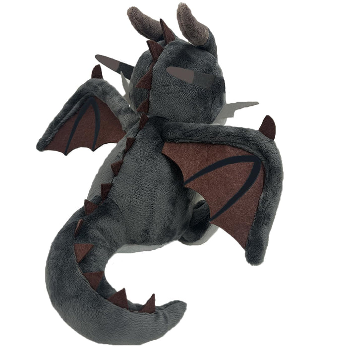 "Monster Hunter" Deformed Plush Black Dragon Fatalis