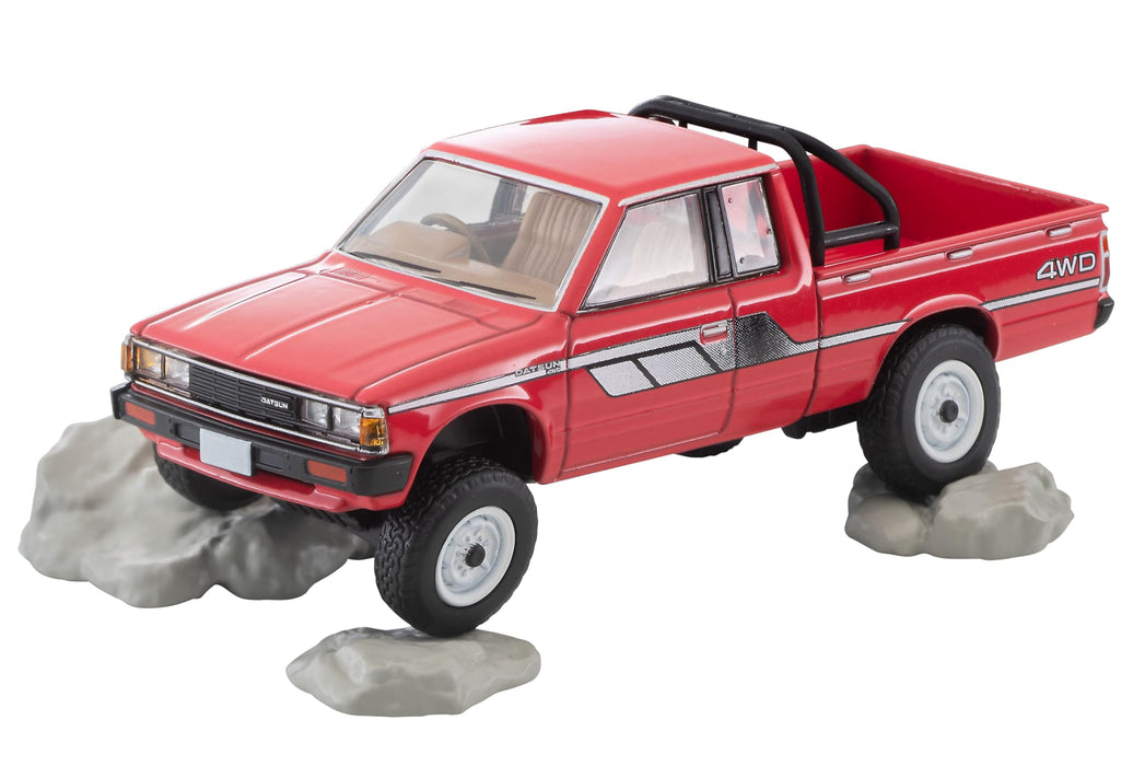 1/64 Scale Tomica Limited Vintage NEO TLV-N320b Datsun Truck 4WD King Cab AD (Red)