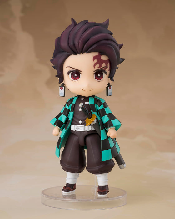 Figuarts Mini "Demon Slayer: Kimetsu no Yaiba" Kamado Tanjiro (Nichirin Blade of Rengoku Kyojuro's Tsuba Ver.)