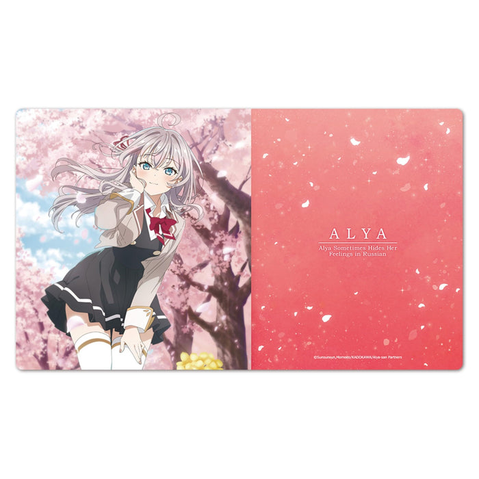 "Alya Sometimes Hides Her Feelings in Russian" Character Rubber Mat Alya School Uniform Ver.
