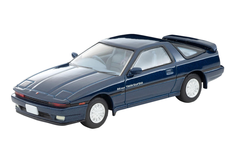 1/64 Scale Tomica Limited Vintage NEO TLV-N106f Toyota Supra 2.0 GT Twin Turbo (Navy) 1987