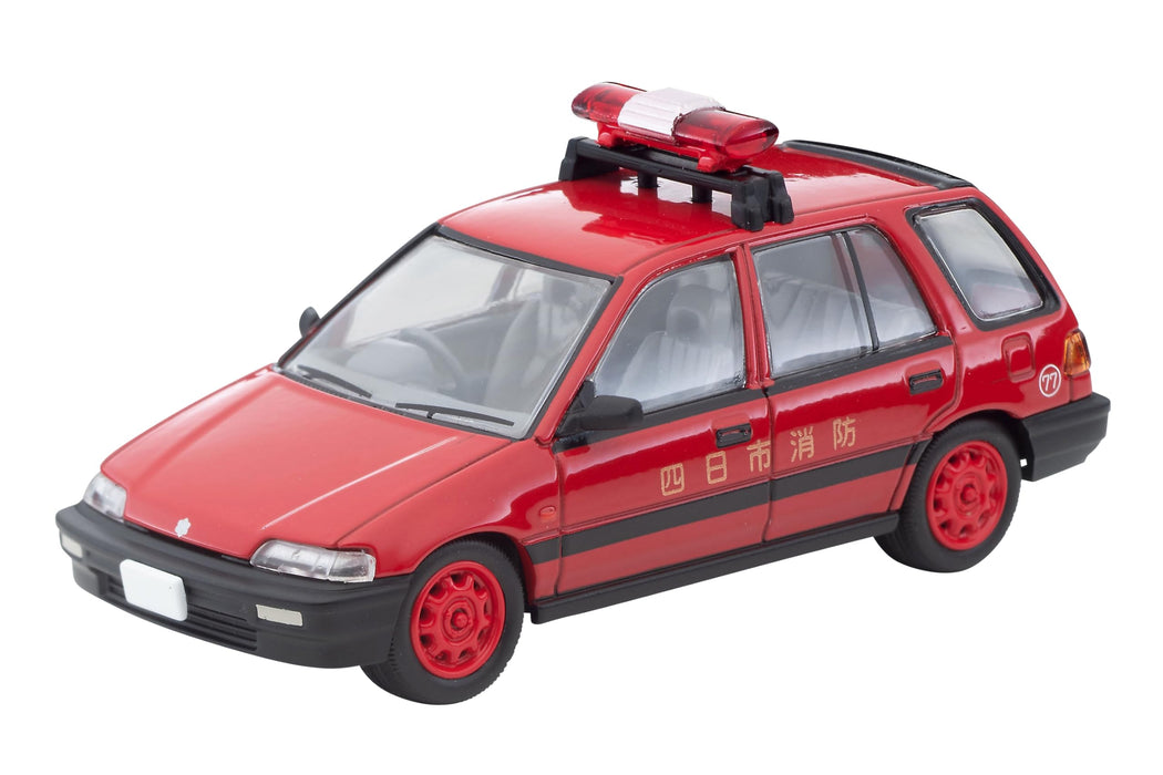 1/64 Scale Tomica Limited Vintage NEO TLV-N339a Honda Civic Pro Fire Department Public Relations Vehicle