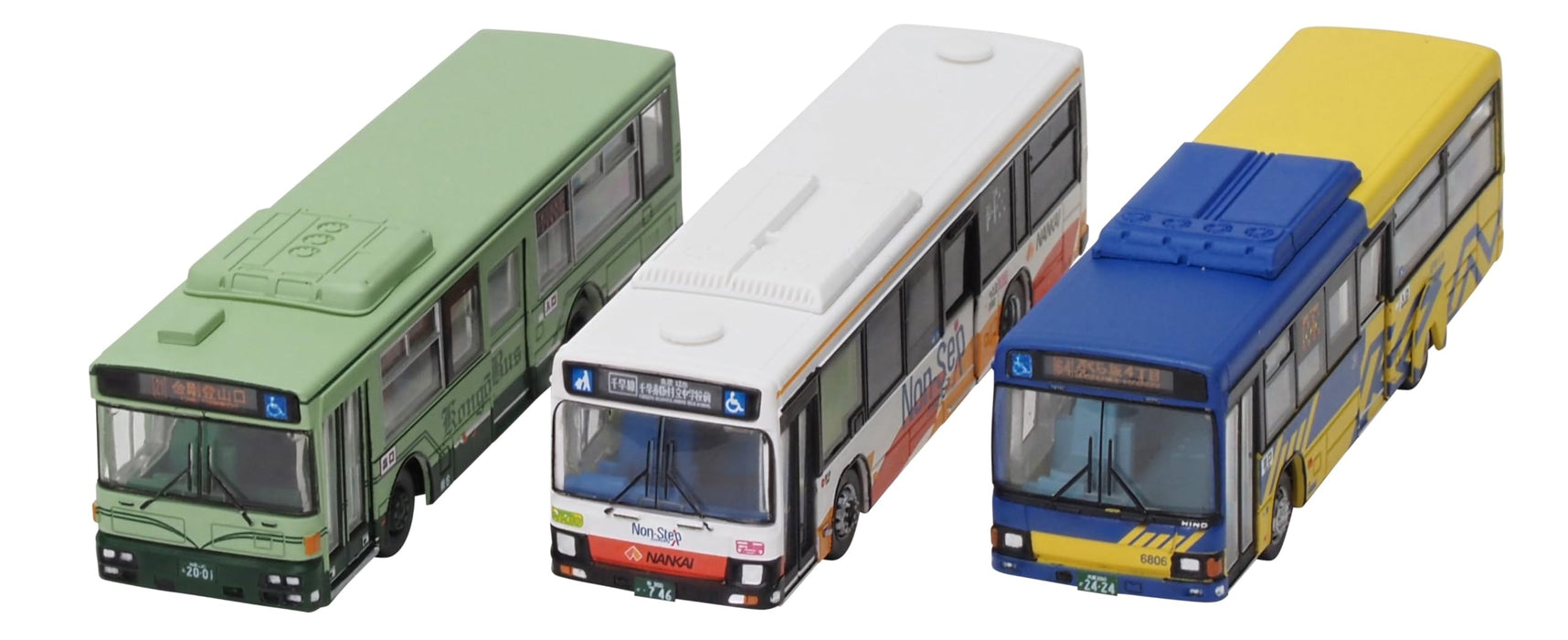 The Bus Collection Sayonara Kongo Bus Tondabayashi Station Front 3 Company Set