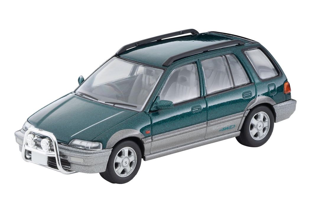 1/64 Scale Tomica Limited Vintage NEO TLV-N293b Honda Civic Shuttle Beagle (Green / Grey) 1994