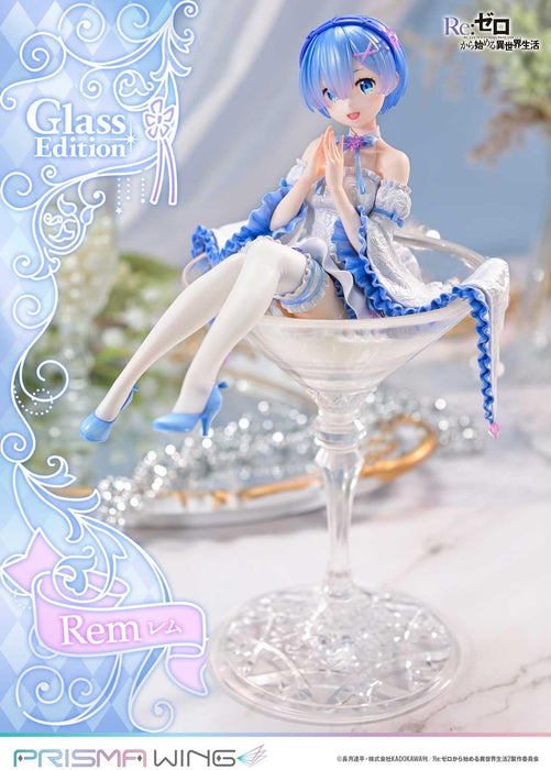 PRISMA WING "Re:Zero kara Hajimeru Isekai Seikatsu" Rem Glass Edition 1/7 Scale Figure