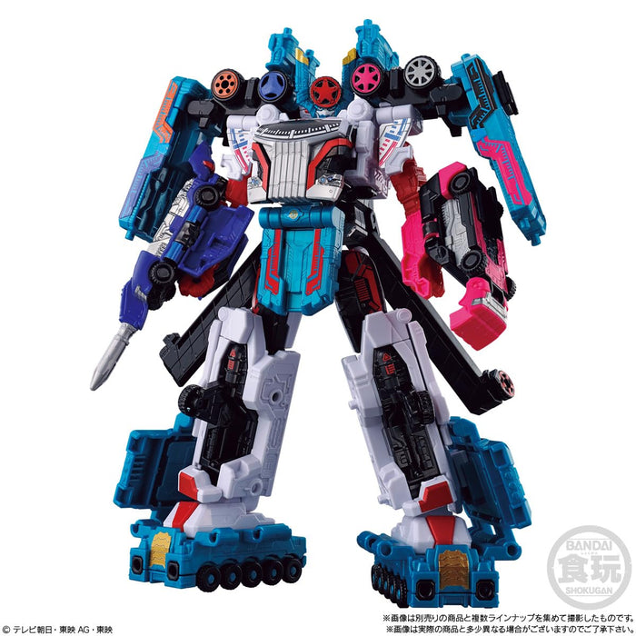 "Bakuage Sentai Boonboomger" Mini Pla Bakuage Gattai Series EX Boonboomleorescue & Championcarrier