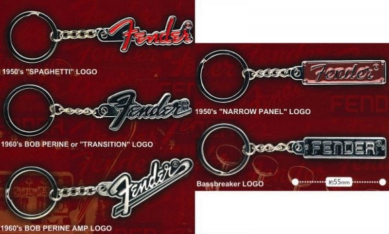 Fender Logo Metal Key Ring