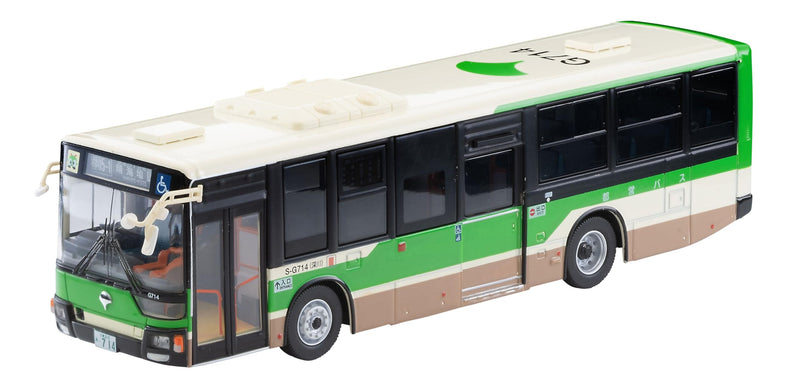 1/64 Scale Tomica Limited Vintage NEO TLV-N342a Mitsubishi Fuso Aero Star Non-Step Bus (Bureau of Transportation Tokyo Metropolitan Government) Toei Bus 100th Anniversary Commemorative Wrapping Knuckle Line