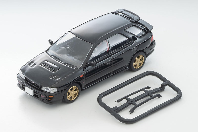 1/64 Scale Tomica Limited Vintage NEO TLV-N281d Subaru Impreza Pure Sports Wagon WRX STi Ver. V (Black) 1998