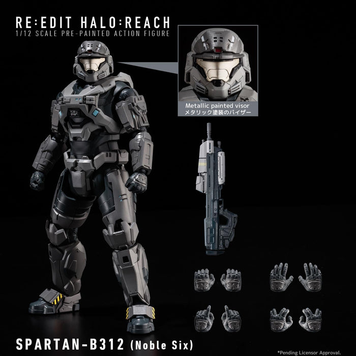 RE:EDIT "HALO: REACH" 1/12 SCALE SPARTAN-B312 (Noble Six)