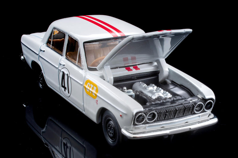 1/64 Scale Tomica Limited Vintage TLV-213b Prince Skyline GT 2nd Time Japanese Grand Prix #41 (White)