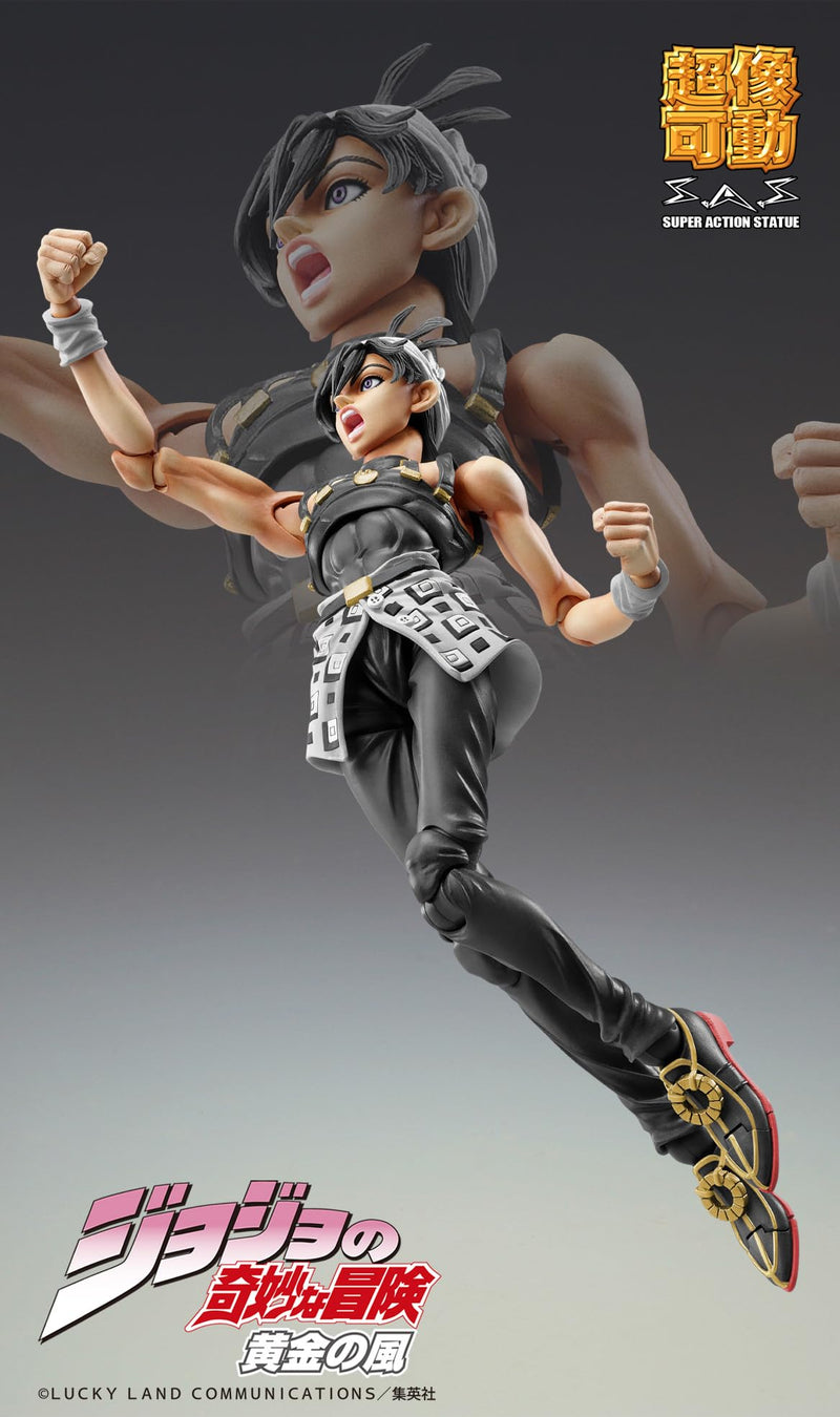 Super Action Statue "JoJo's Bizarre Adventure -Part V-" Narancia Ghirga & Aerosmith Ver. Black