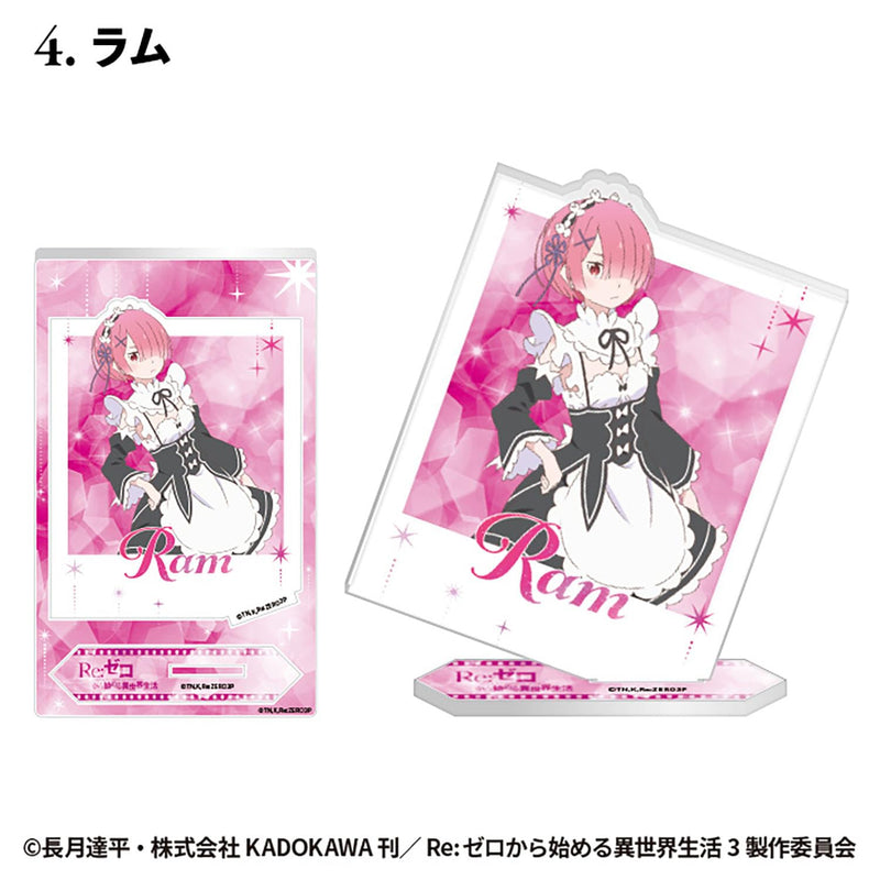 "Re:Zero kara Hajimeru Isekai Seikatsu" Photo Style Acrylic Stand