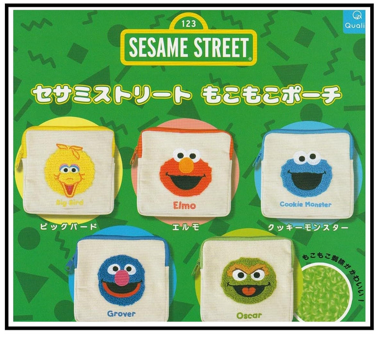 "Sesame Street" Mokomoko Pouch