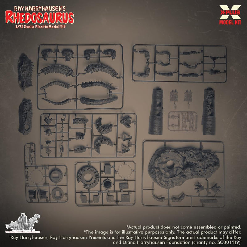 1/72 Ray Harryhausen Rhedosaurus Plastic Model Kit