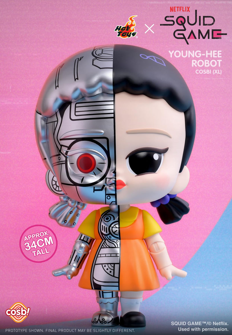 Cosbi Squid Game (Size XL) Young Hee Robot