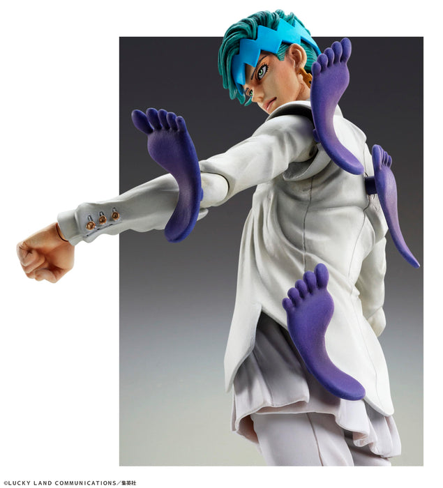 Le Bizzarre Avventure Di Jojo S.A.S. Part.IV Kishibe Rohan Ver. 3 - Action Figure 16 Cm Colori Araki