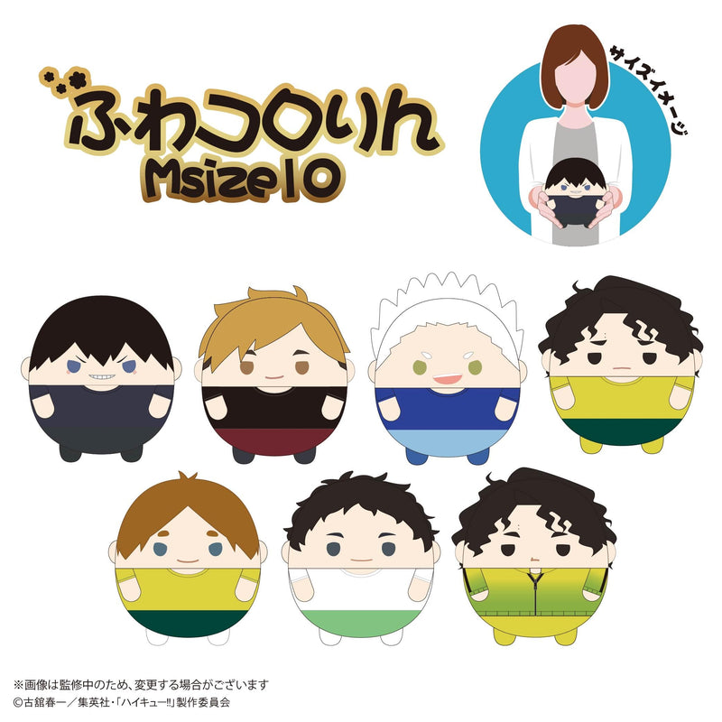 HQ-79 "Haikyu!!" Fuwakororin (M Size) 10 H Sakusa Kiyoomi (Jersey Ver.)