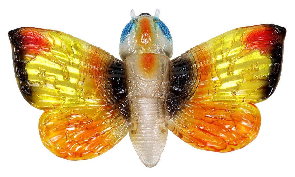 キャラクターコンテンツプロダクション(Ccp) ミドルサイズシリーズ ゴジラEX【第7弾】モスラ（1992）スタンダードクリア Ver. 約150mm PVC製 塗装済み完成品ソフビフィギュア