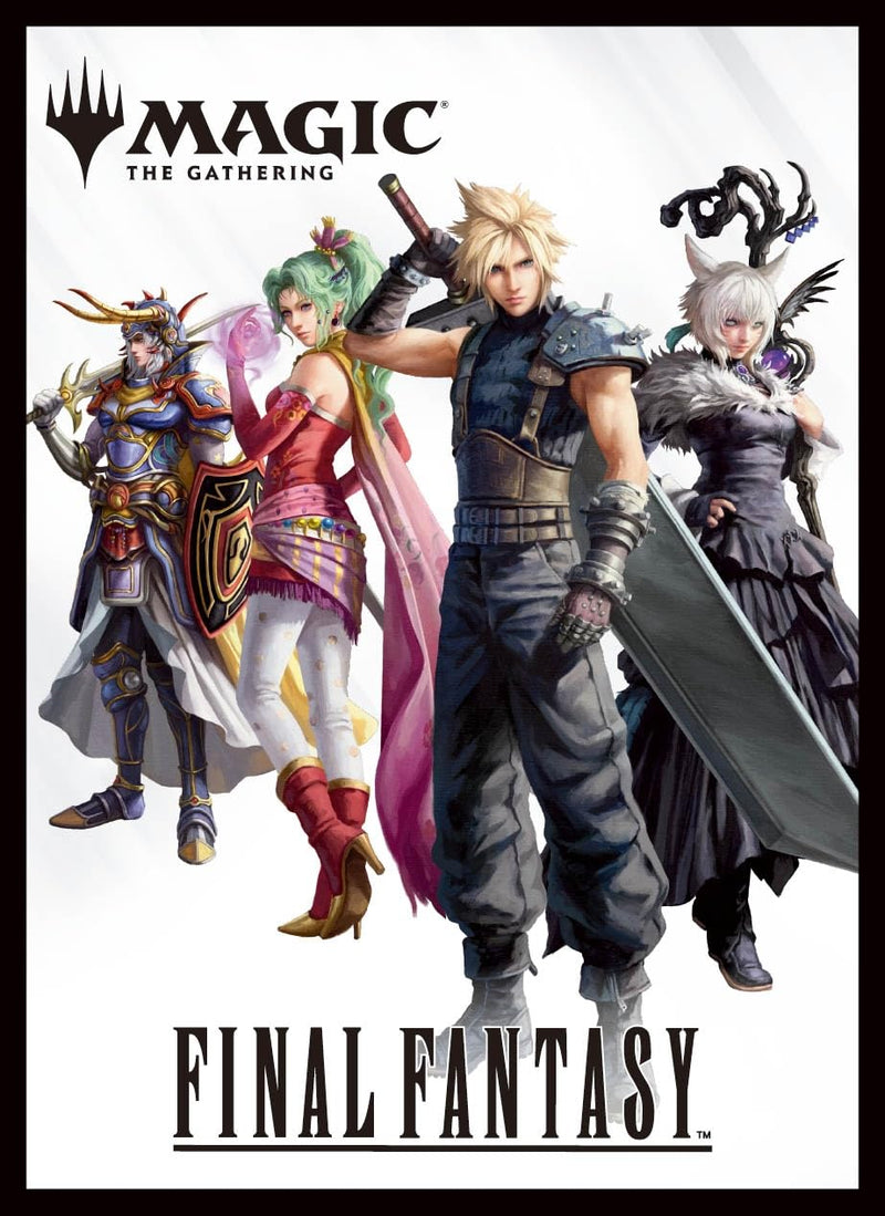 "MAGIC: The Gathering" "Final Fantasy" Players Card Sleeve MFS-01 Package Art Play Booster