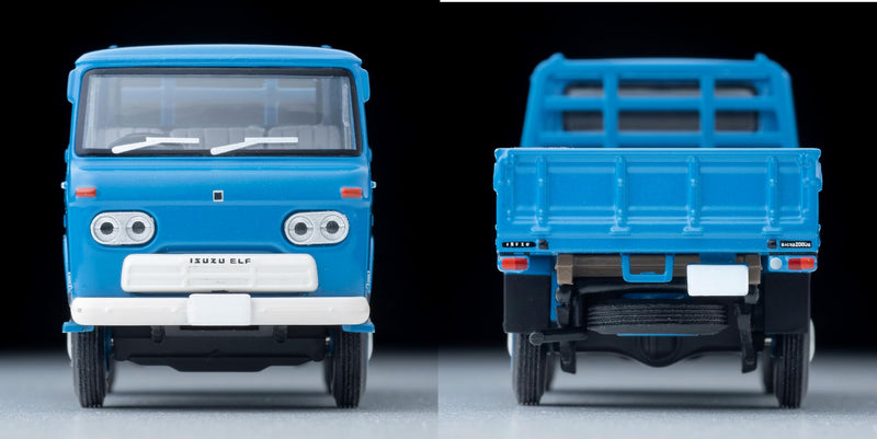 1/64 Scale Tomica Limited Vintage TLV-191b Isuzu Elf High Floor Load Platform (Blue) 1966