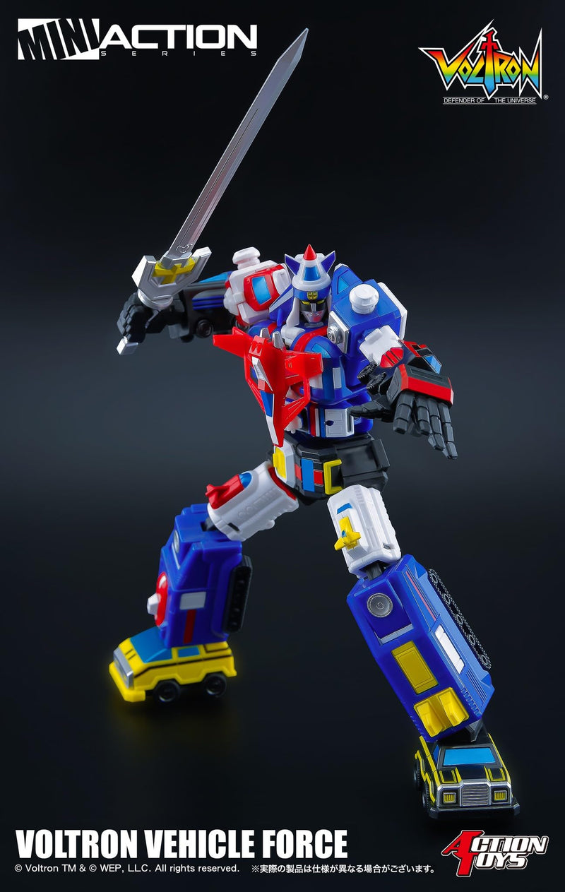 Mini Action "Voltron: Defender of the Universe" Voltron Vehicle Force
