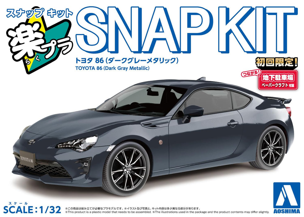 RakuPla Snap Kit 08-DG Toyota 86 (Dark Gray Metallic)