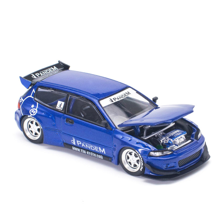 1/64 PANDEM CIVIC EG6 v1.5 METALLIC BLUE