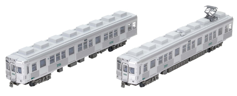 Railway Collection Nankai Electric Railway 6000 Series (Nostalgic Stainless Unpainted) 2 Car Set