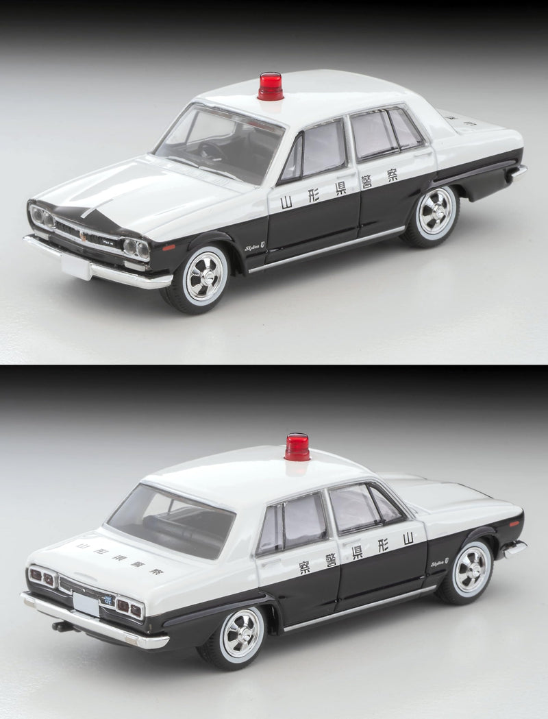 1/64 Scale Tomica Limited Vintage TLV-214a Nissan Skyline 2000GT Patrol Car (Yamagata Prefectural Police) 1971