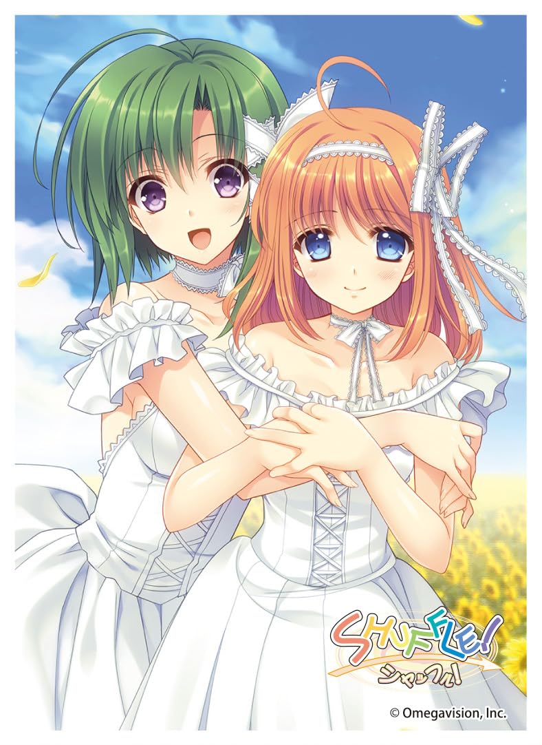 Chara Sleeve Collection Matt Series Navel "Shuffle!" Fuyou Kaede & Shigure Asa No. MT2121