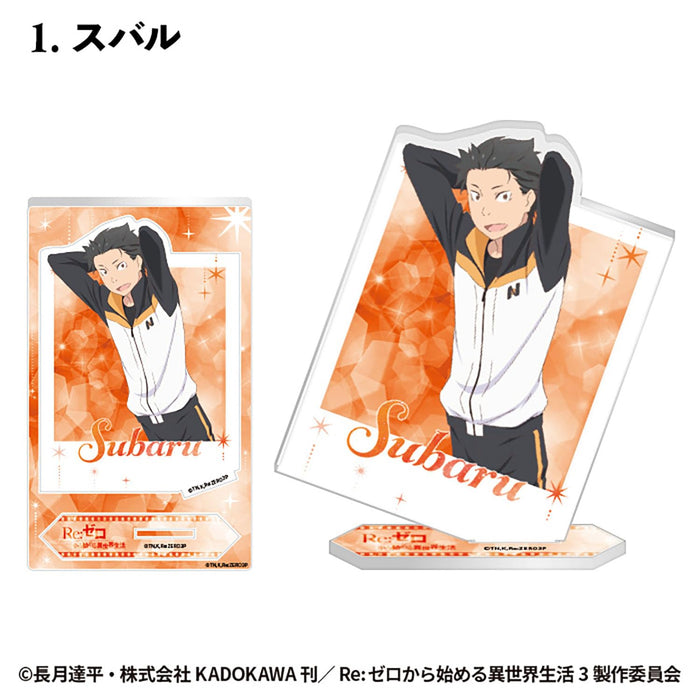 "Re:Zero kara Hajimeru Isekai Seikatsu" Photo Style Acrylic Stand