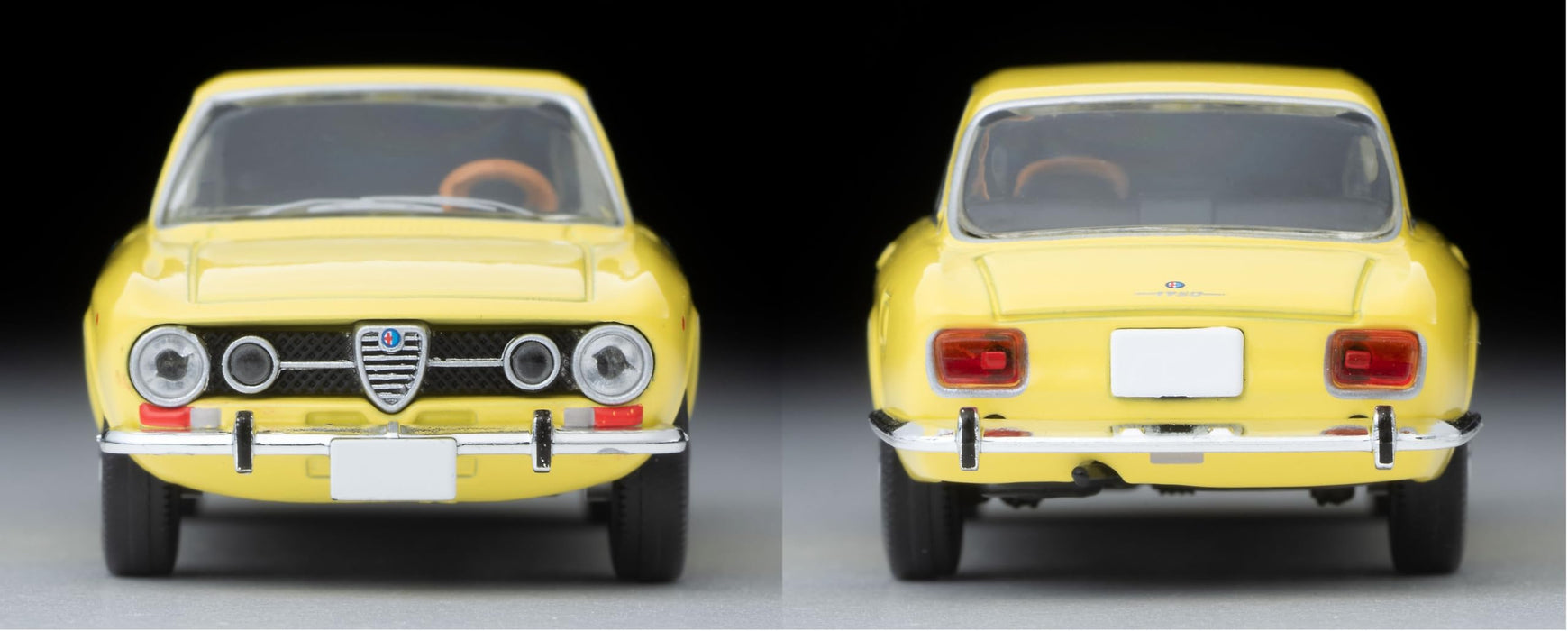 1/64 Scale Tomica Limited Vintage TLV-155c Alfa Romeo 1750GTV (Yellow)