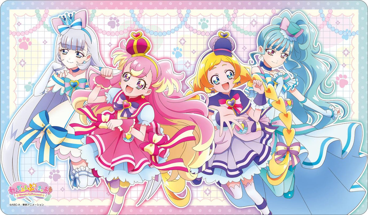 Character Rubber Mat "Wonderful PreCure!" A ENR-082