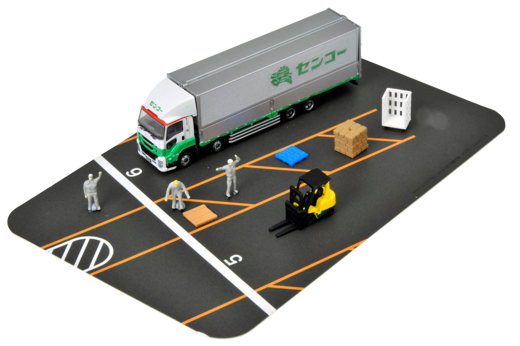 The Truck Collection Logistics Field Wing Van Set F Senko