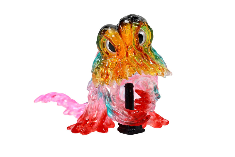 CCP Middle Size Series Godzilla EX Vol. 4 "Godzilla" Chimney Hedorah Psychedelic Color Clear Ver.