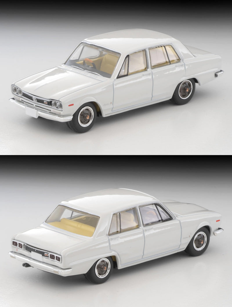 1/64 Scale Tomica Limited Vintage TLV-163c Nissan Skyline 2000GT-X (White) 1972