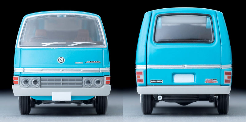 1/64 Scale Tomica Limited Vintage NEO TLV-N341a Nissan Homy Long Light Van (Blue) 1976